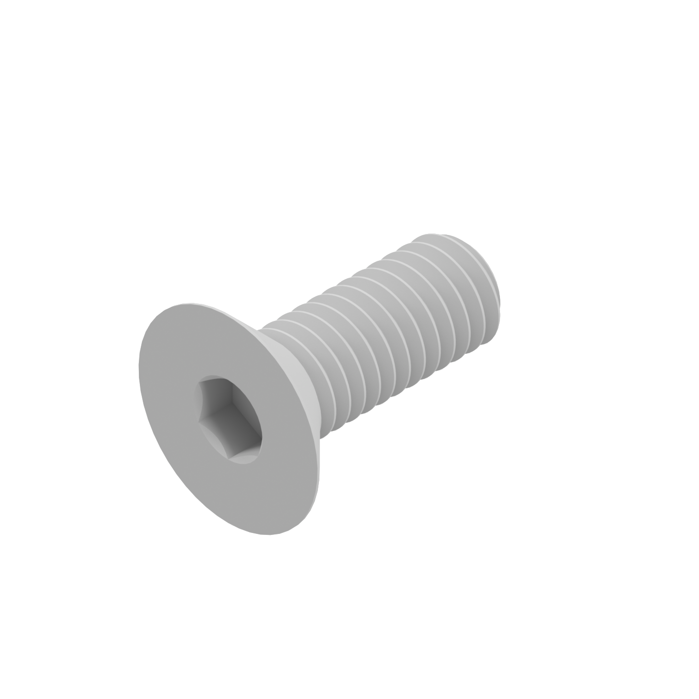 M6x16 Countersunk Hex socket, Stainless Steel*