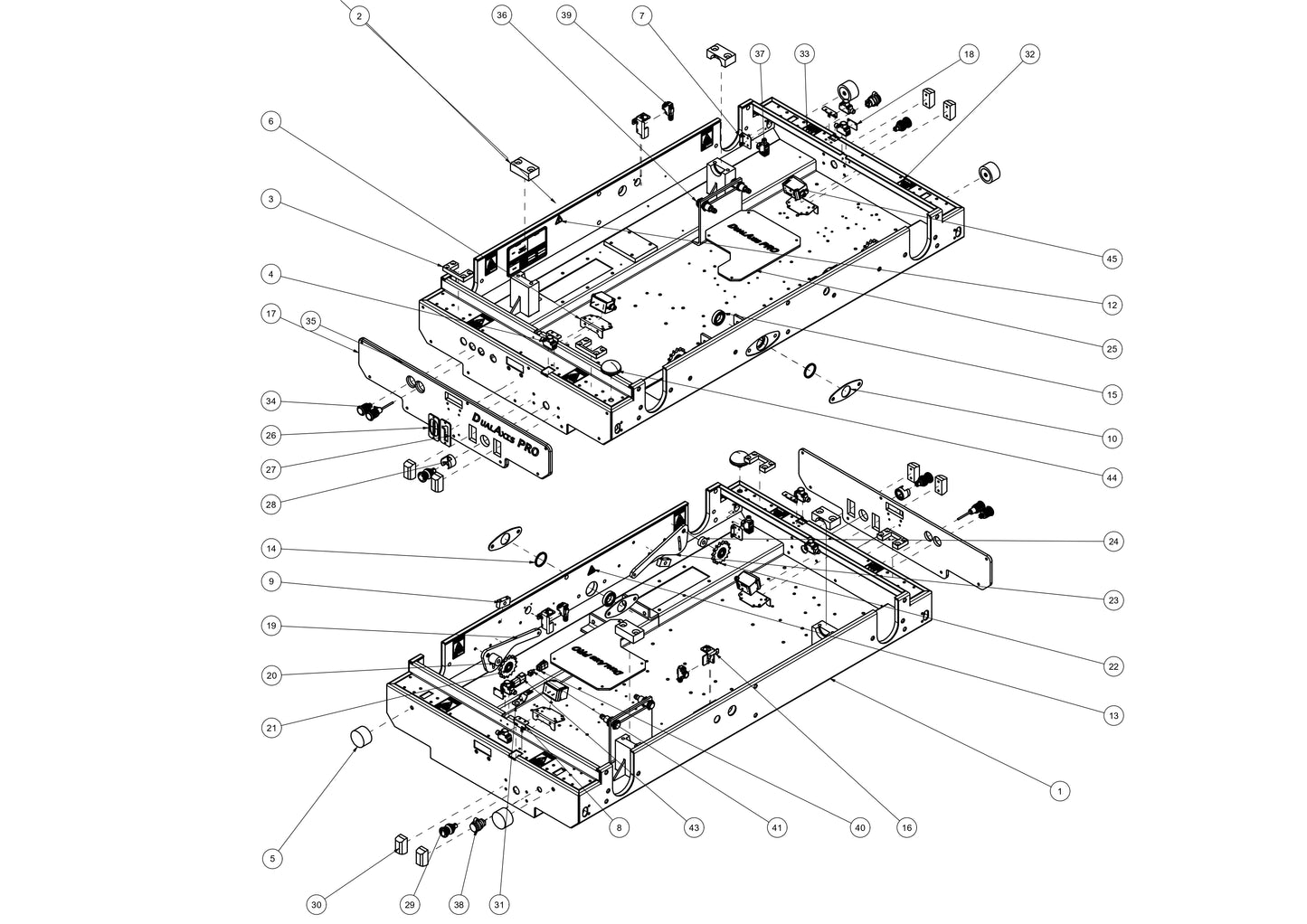 Standard Shuttle Single Parts